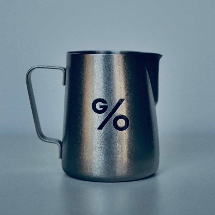 LATTE ART PITCHER - VINTAGE STAINLESS STEEL 12 OZ
