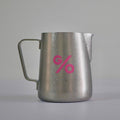 LATTE ART PITCHER - VINTAGE STAINLESS STEEL 12 OZ