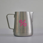 LATTE ART PITCHER - VINTAGE STAINLESS STEEL 12 OZ