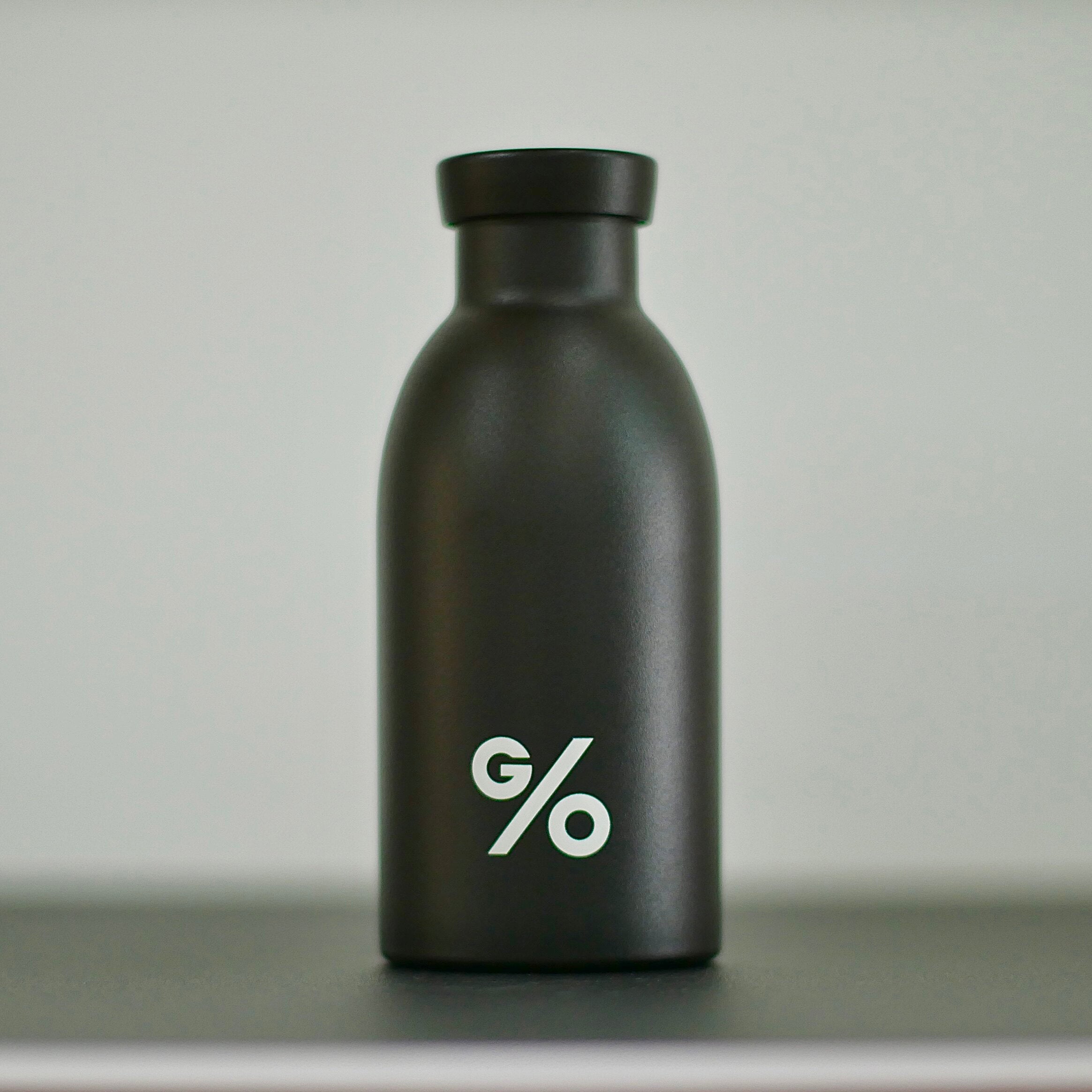 THERMOS- VINTAGE STAINLESS STEEL 12 OZ